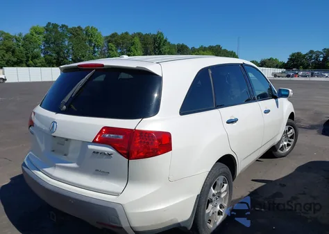 2007 Acura Mdx from USA, damaged, VIN 2HNYD28217H533337